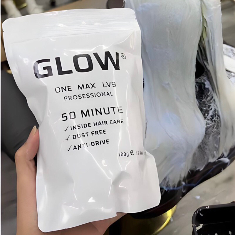 Bột Tẩy Tóc GLOW 700g - Bột Tẩy Tóc Chuyên Nghiệp