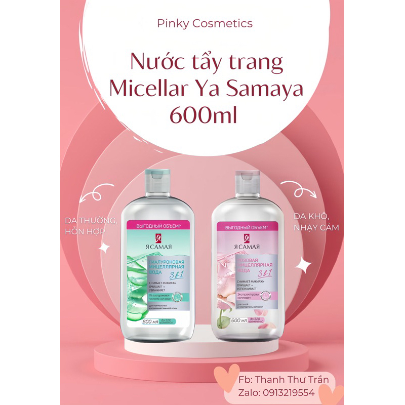 Nước tẩy trang Ya Samaya Nga