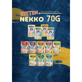 Pate Nekko kitten 70g cho mèo con
