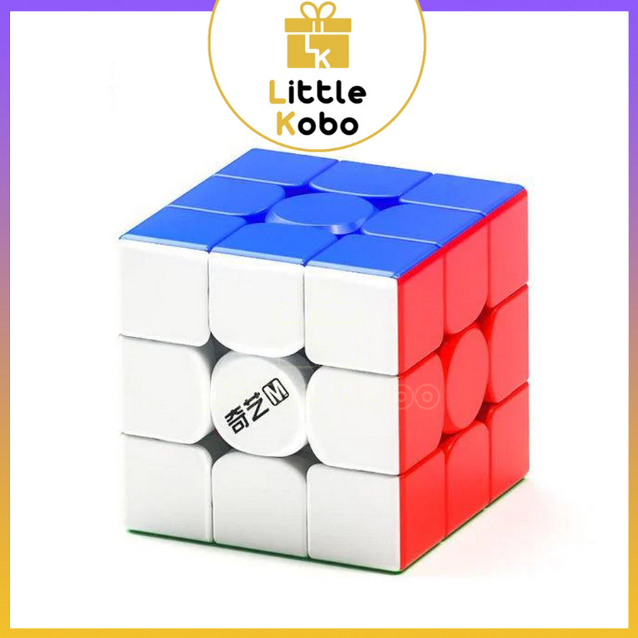 Rubik 3x3 QiYi M Pro 3x3 2023 Stickerless Rubic QiYi M Pro 3x3x3 Có Nam Châm Đồ Chơi Trí Tuệ Trẻ Em Phát Triển Tư Duy