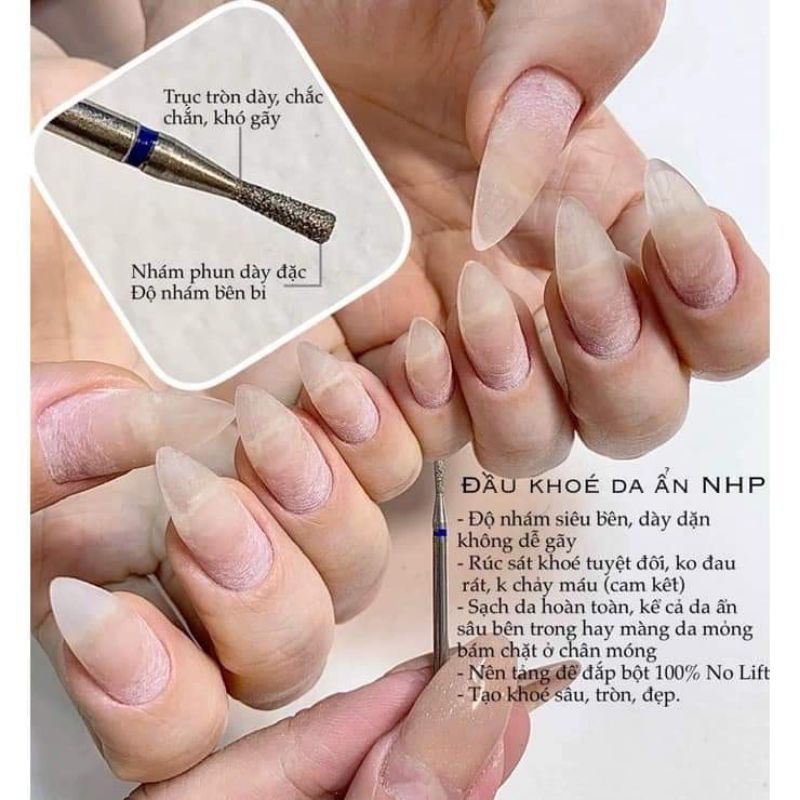 Đầu Mài Mỹ Titan , Đầu Xịn Chuẩn USA , Mài Móng  , Khóe , Mịn Chuyên Mi Nail