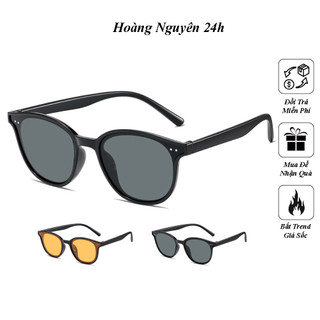 Mắt Kính Nam Nữ Unisex Thời Trang Góc 2 Chấm Siêu Sang Chảnh