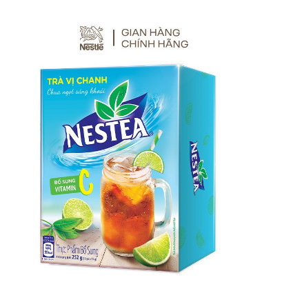 Trà NESTEA Các Vị  Chanh, Việt Quất & Hoa Atiso Đỏ, Vải & Hương Hoa Lài