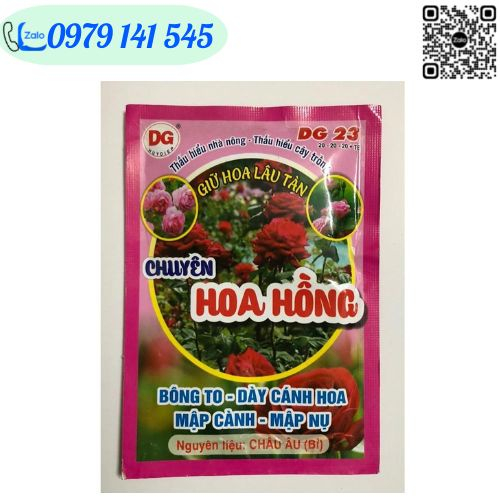 PHÂN BÓN PHỨC HỢP VI LƯỢNG CHUYÊN HOA HỒNG