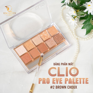 Bảng phấn mắt CLIO Pro Eye Palette (#2 #11 #15 #12)