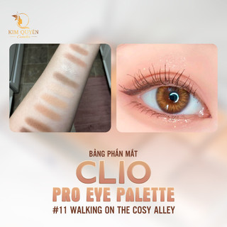 Bảng phấn mắt CLIO Pro Eye Palette (#2 #11 #15 #12)