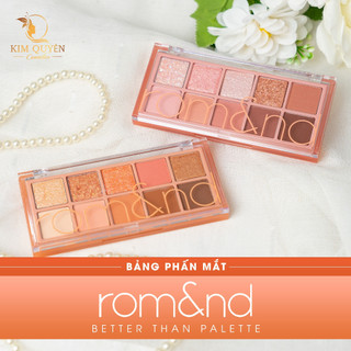 Bảng phấn mắt 10 ô siêu lấp lánh romand better than eye palette