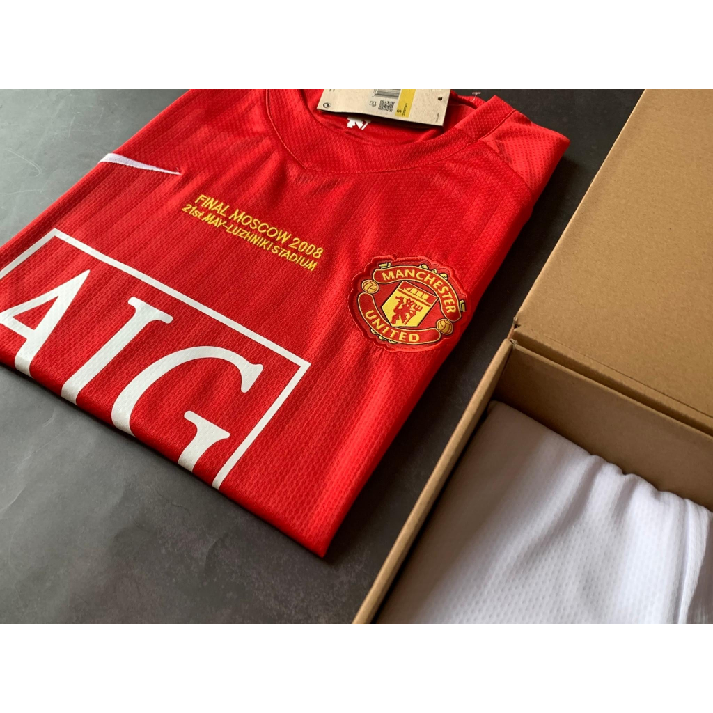 Retro - MU - 2008 - Áo hàng thiết kế - Cao cấp