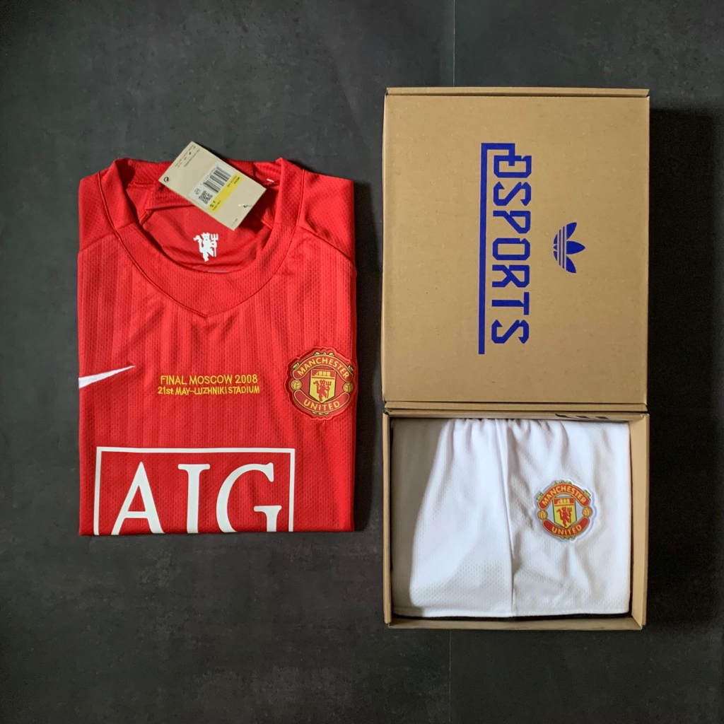 Retro - MU - 2008 - Áo hàng thiết kế - Cao cấp