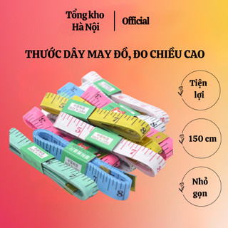 Thước Dây May Đồ - Thước Dây Đo 3 Vòng 150cm