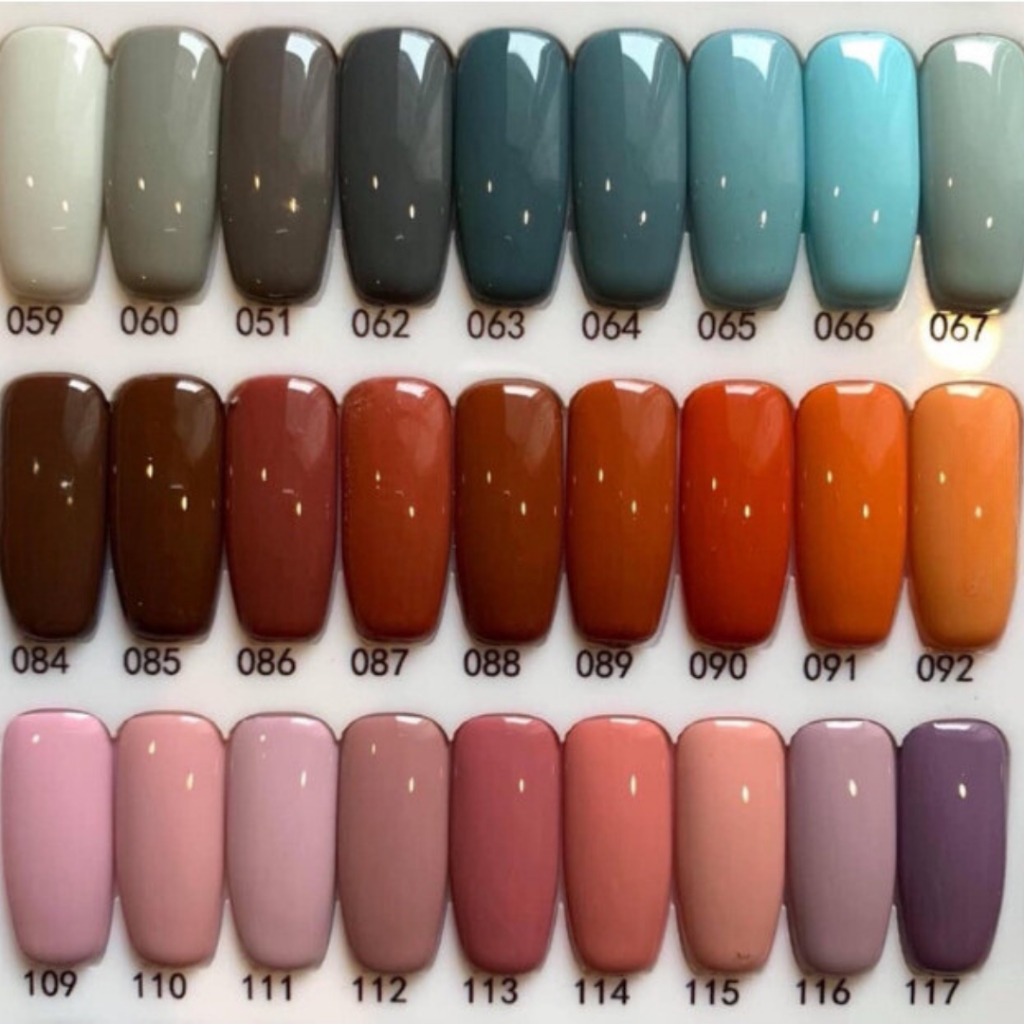 Sơn gel Nơ WANGKE chính hãng 275 màu, Bộ sơn gel với chất sơn đặc, siêu bóng - Nails Red