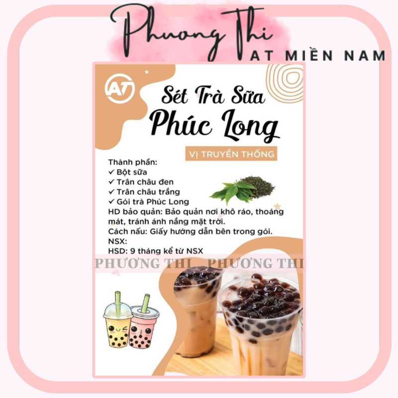 SET TRÀ SỮA TỰ NẤU SIÊU DỄ BAO NGON NÊN THỬ