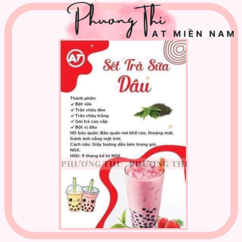 SET TRÀ SỮA TỰ NẤU SIÊU DỄ BAO NGON NÊN THỬ