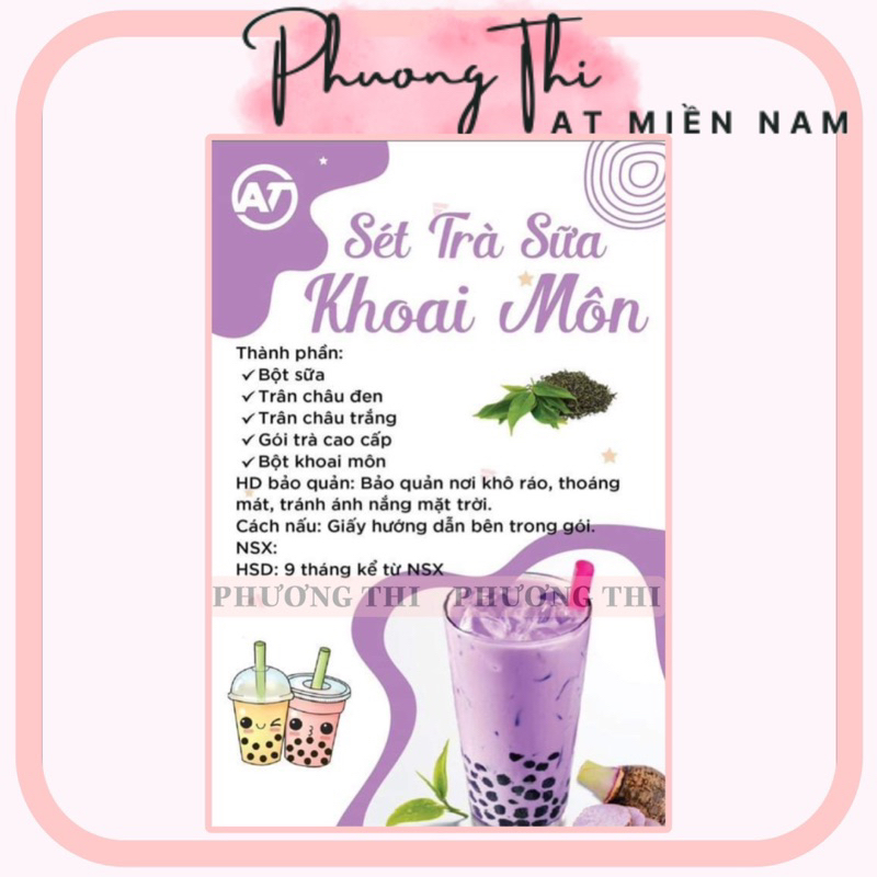 SET TRÀ SỮA TỰ NẤU SIÊU DỄ BAO NGON NÊN THỬ