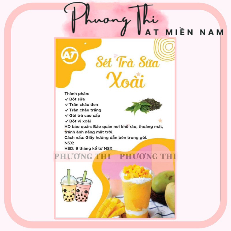SET TRÀ SỮA TỰ NẤU SIÊU DỄ BAO NGON NÊN THỬ
