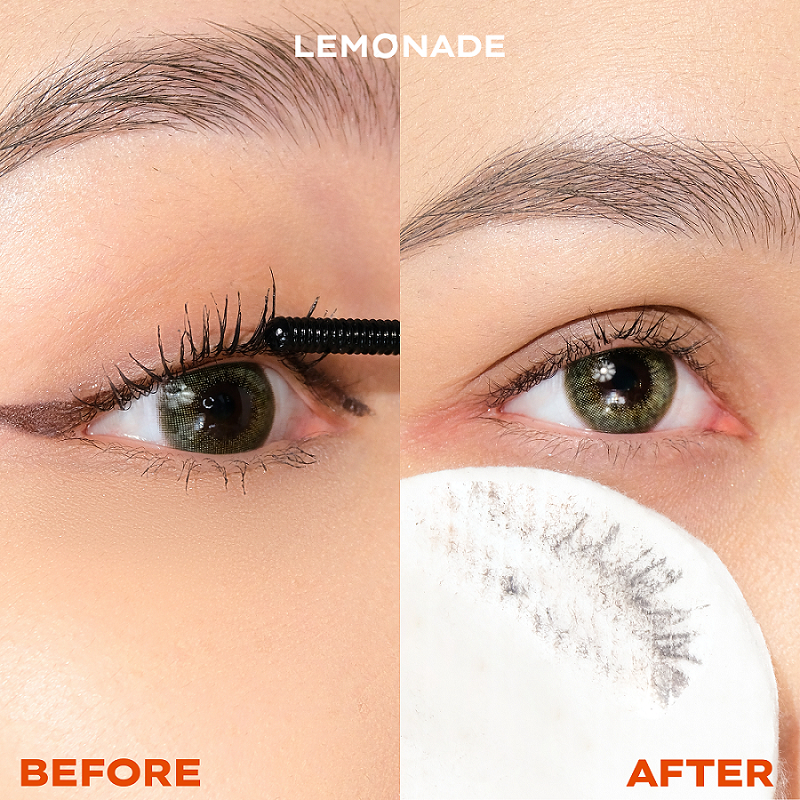 Combo Lemonade Bút kẻ mắt Supernatural Eyeliner 1g và Tẩy trang mi sạch dịu không cay mắt Remover 6ml