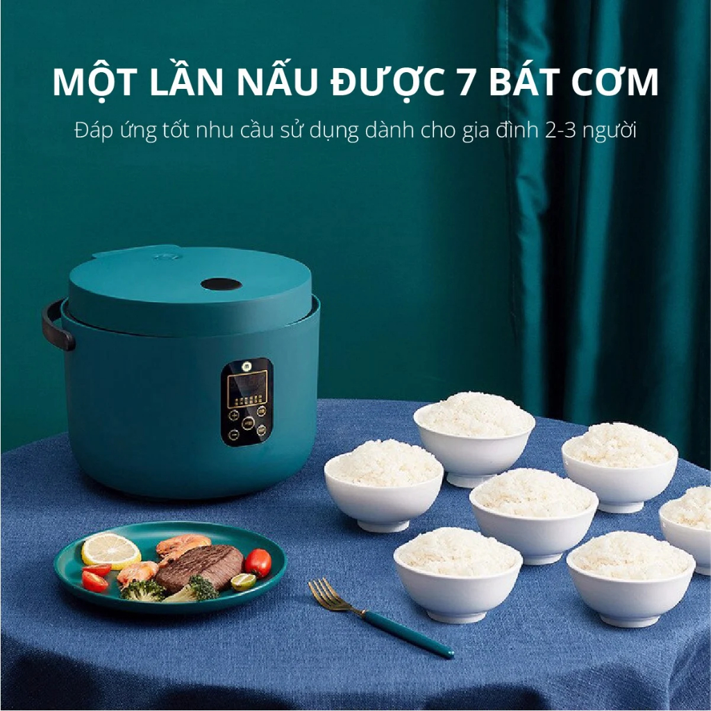 Nồi Cơm Điện Cao Cấp Mishio 0.8 Lít thanh lý trưng bày