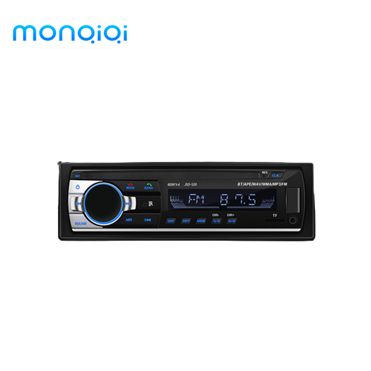 MONQIQI nghe đài fm phát âm thanh nổi bluetooth Đài phát thanh trên ô tô Máy nghe nhạc âm thanh nổi cho xe