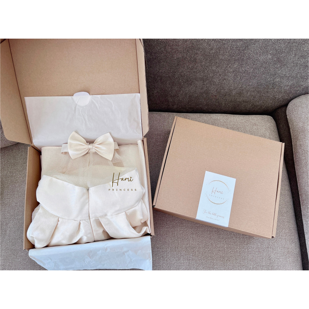 𝐓𝐢𝐧𝐚 𝐃𝐫𝐞𝐬𝐬 - Váy Công Chúa Cổ Yếm Hm54