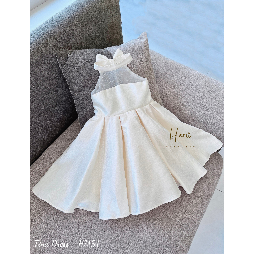 𝐓𝐢𝐧𝐚 𝐃𝐫𝐞𝐬𝐬 - Váy Công Chúa Cổ Yếm Hm54