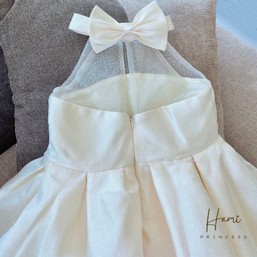 𝐓𝐢𝐧𝐚 𝐃𝐫𝐞𝐬𝐬 - Váy Công Chúa Cổ Yếm Hm54