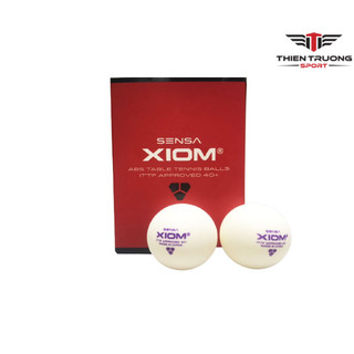 Quả bóng bàn Xiom 40+ hộp 6 quả, quả bóng bàn đạt chuẩn thi đấu