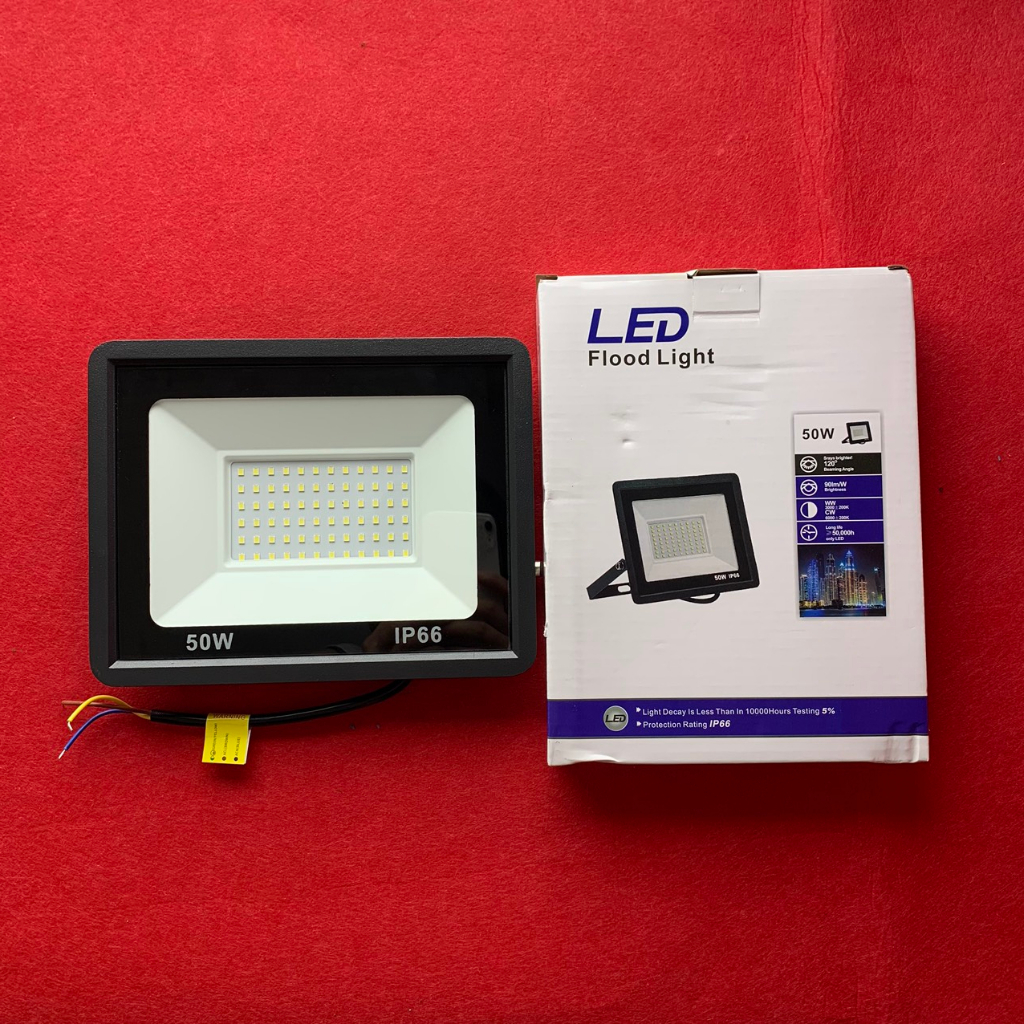 Đèn pha LED SMD 30w 50w 100w 150w 200w chiếu kho xưởng sân bóng, hắt biển quảng cáo ngoài trời chống nước IP66