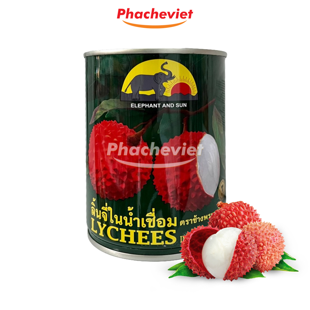 Vải Ngâm Thái Con Voi 565g