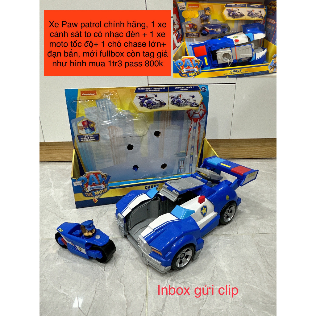 THANH LÝ ĐỒ CHƠI SUPERWINGS, PAW PATROL CHÍNH HÃNG FULLBOX