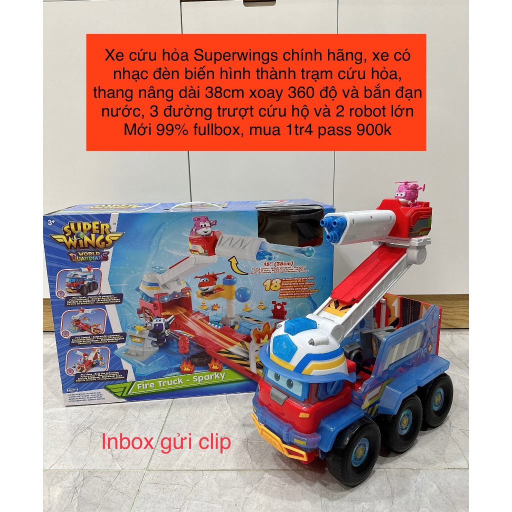 THANH LÝ ĐỒ CHƠI SUPERWINGS, PAW PATROL CHÍNH HÃNG FULLBOX