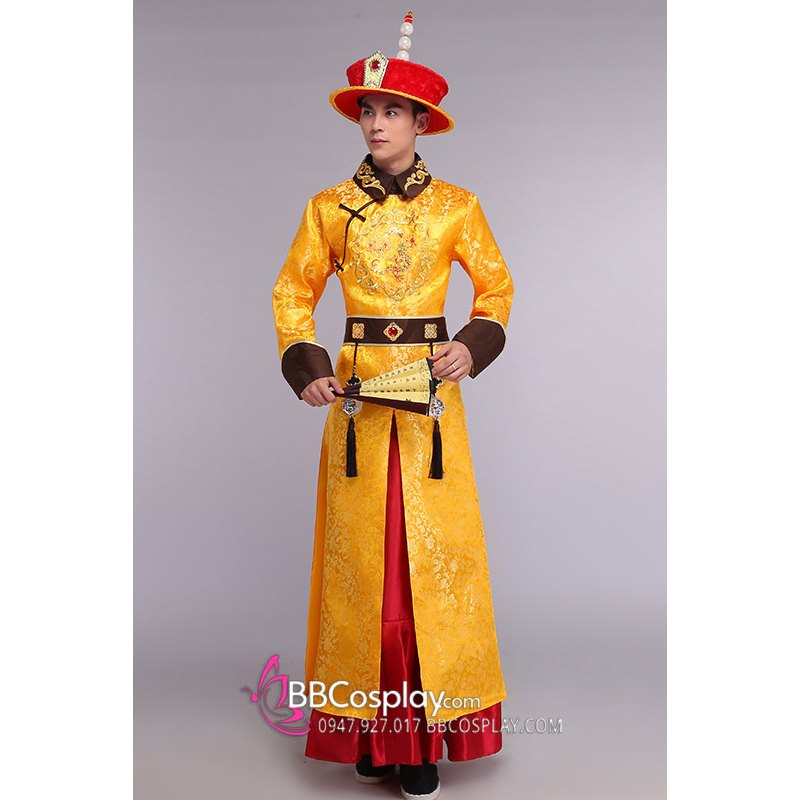 Đồ Hoàng Thượng Càn Long Gấm Thêu Rồng Trend 2023 - 15613