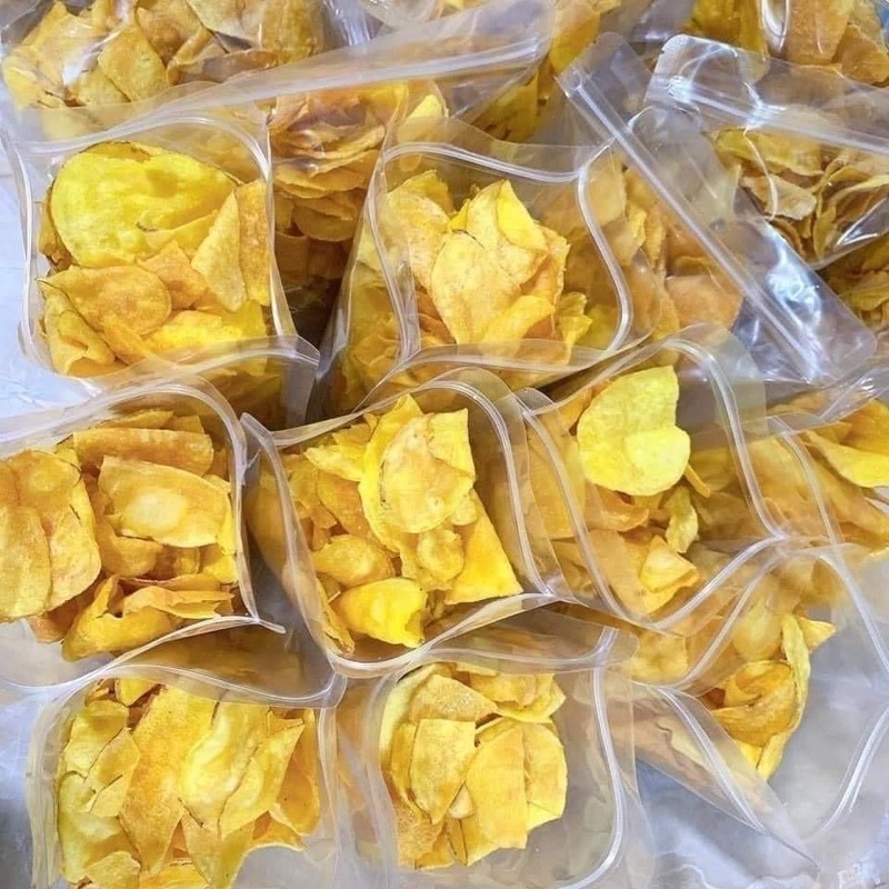 Khoai lang sấy mật ong TH Healthy Food đặc sản Đà Lạt gói 500gram thơm ngon giòn rụm hàng loại 1