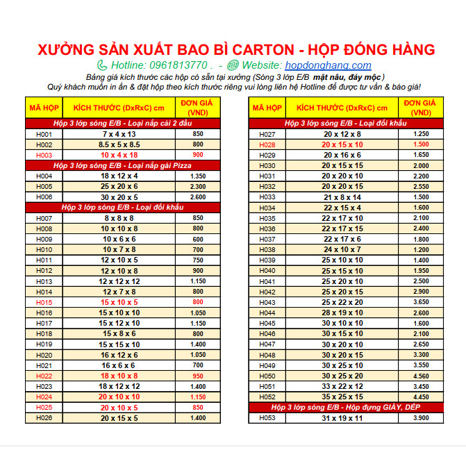 10x6x6 Combo 50 Hộp Carton Đóng Hàng Hộp Ship COD 3 Lớp sóng E Mặt Nâu