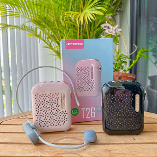 Máy trợ giảng không dây aporo t26 2.4g có bluetooth mới nhất 2023. chính hãng aporo bảo hành 12 tháng