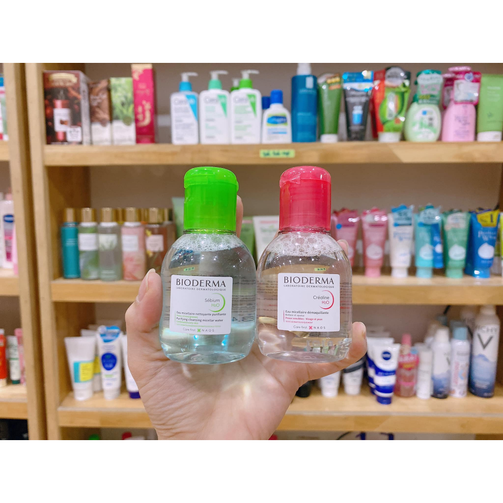 Nước tẩy trang Bio.der.ma 500ml - 100ml Dành Cho Mọi Loại Da - Mitxinh Shop
