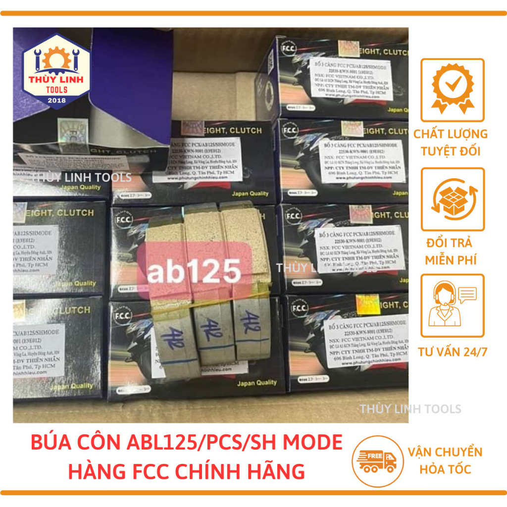 Búa côn Abl125/Shmode, côn văng ba búa AB125/SHmode/PCX hàng FCC THÙY LINH TOOLS