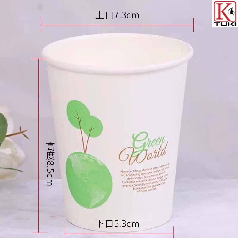 Túi 50 Ly, cốc giấy chịu nhiệt, dung tích 250ml