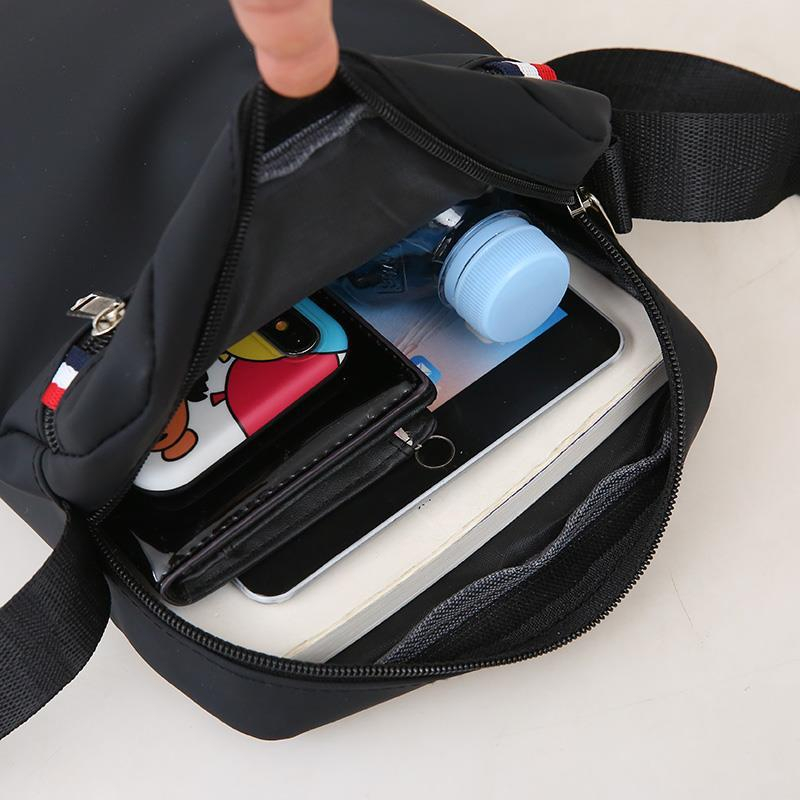 Túi đeo chéo nam messenger mini vải Canvas cao cấp siêu bền phong cách Hàn Quốc TC33