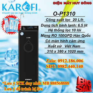 Máy lọc nước RO Karofi Optimus Plus O-P1310 10 lõi - Hàng chính hãng