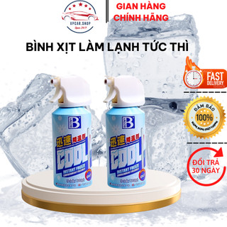 Bình xịt lạnh, xịt làm mát tức thì an toàn tuyệt đối