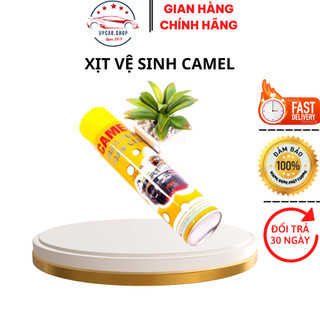 Xịt tẩy vệ sinh nội thất Camel, chai xịt vệ sinh đa năng
