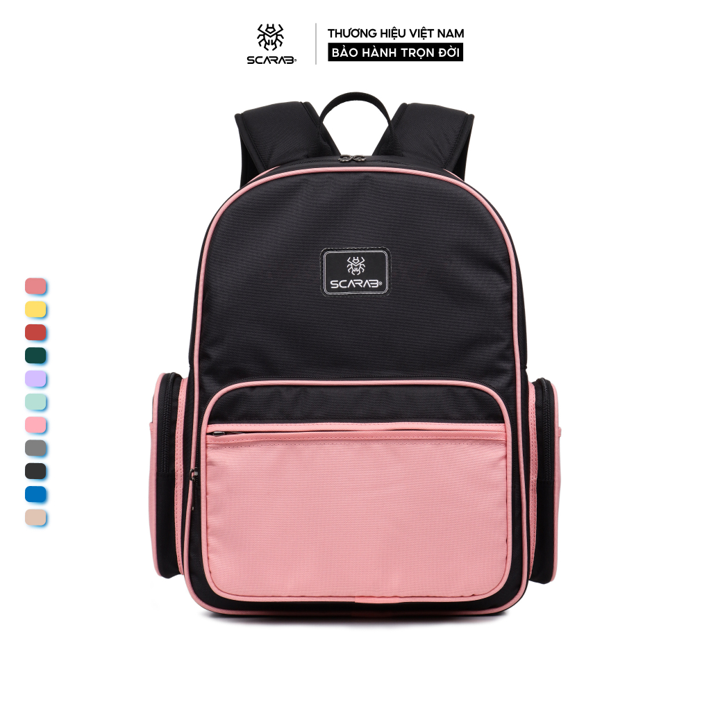 Scarab Estate Backpack Unisex - Balo Đi Học Thời Trang, Đựng Vừa Laptop 15,6inch(mỏng)