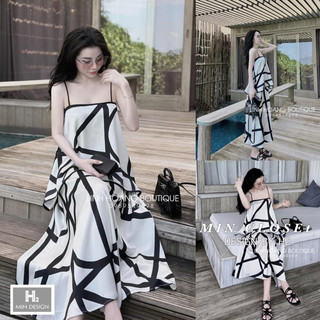 Set váy lụa 2 dây