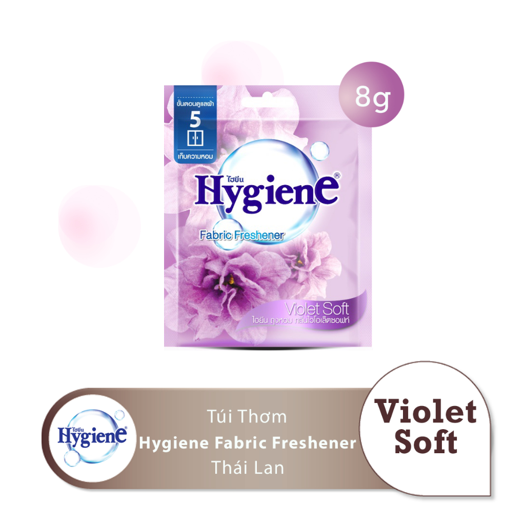 Túi thơm để tủ quần áo Hygiene Thái Lan hương hoa đậm đặc