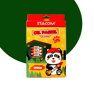 Sáp màu dầu (oil pastel) 36 màu STACOM – OP236