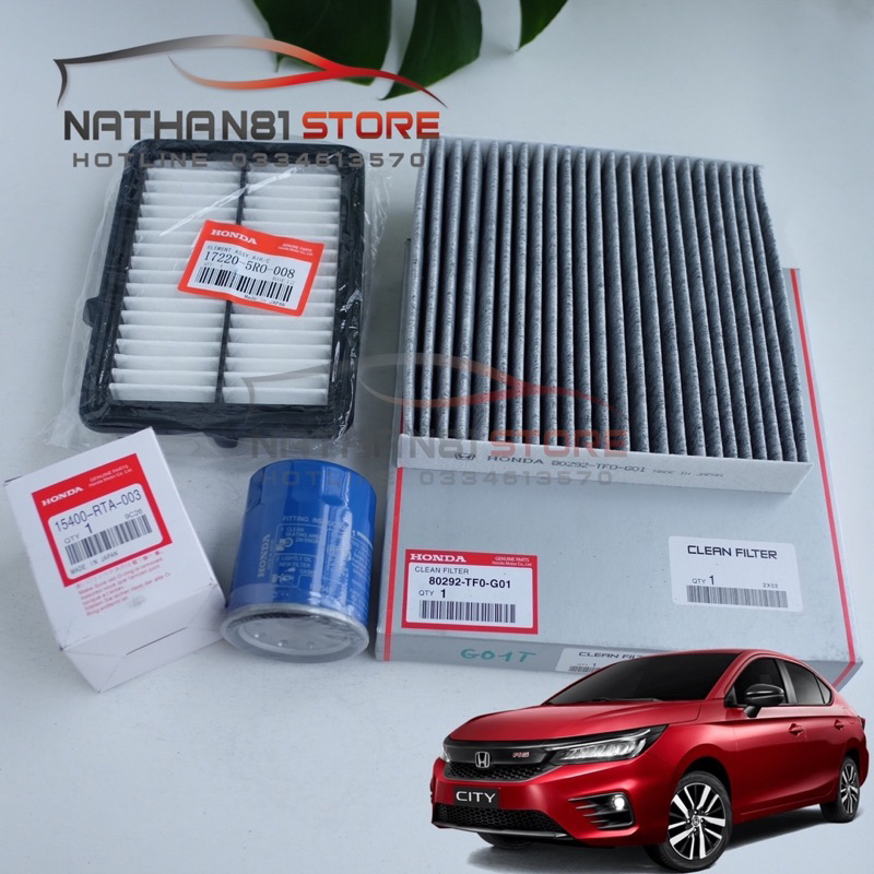 Lọc bảo dưỡng Honda City(20-23), HRV Hybrid(18-22), Jazz(15-22), Fit(13-18) ko