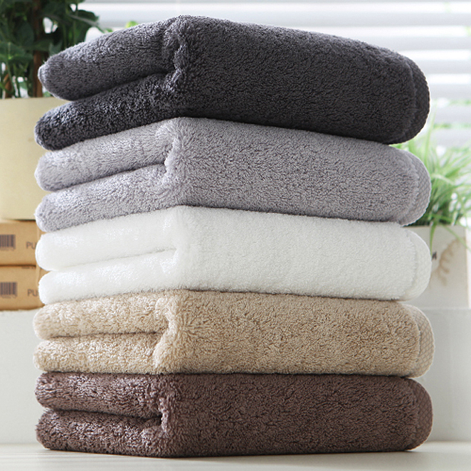 3 Cái Khăn 40x80cm 100% Cao Cấp Anoda Màu Be