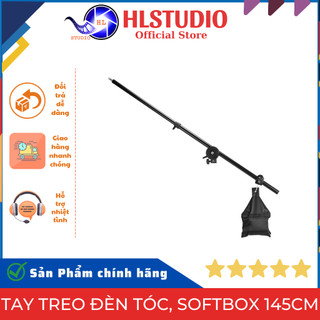 Tay Treo Đèn Tóc, Softbox 145cm HL Studio