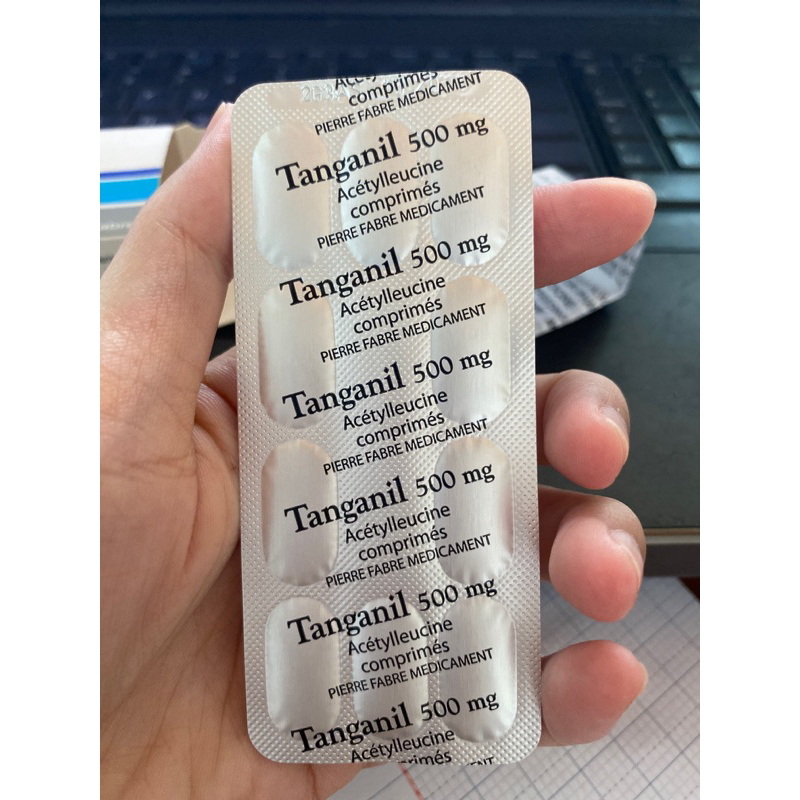 Tanganil bổ não, hết chóng mặt, đau đầu 1 vĩ 10 viên