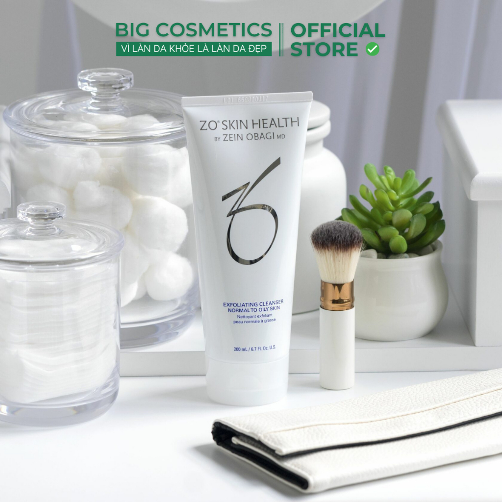 Sữa Rửa Mặt Zo Skin Health EXFOLIATING CLEANSER 200ml - Dành Cho Da Dầu